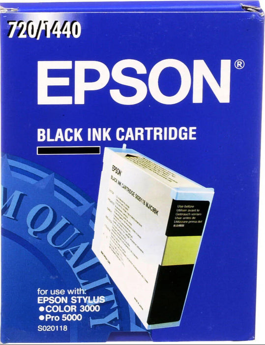 New, Pre-Owned - Epson S020118 Black Inkjet Cartridge, MJIC9BK