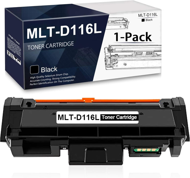 New, Pre-Owned - Samsung MLT-D116L High Yield Black Toner Cartridge