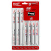 Milwaukee 49-22-1216 SAWZALL® Metal Cutting Bi-Metal Reciprocating Blade Set (16 Piece)