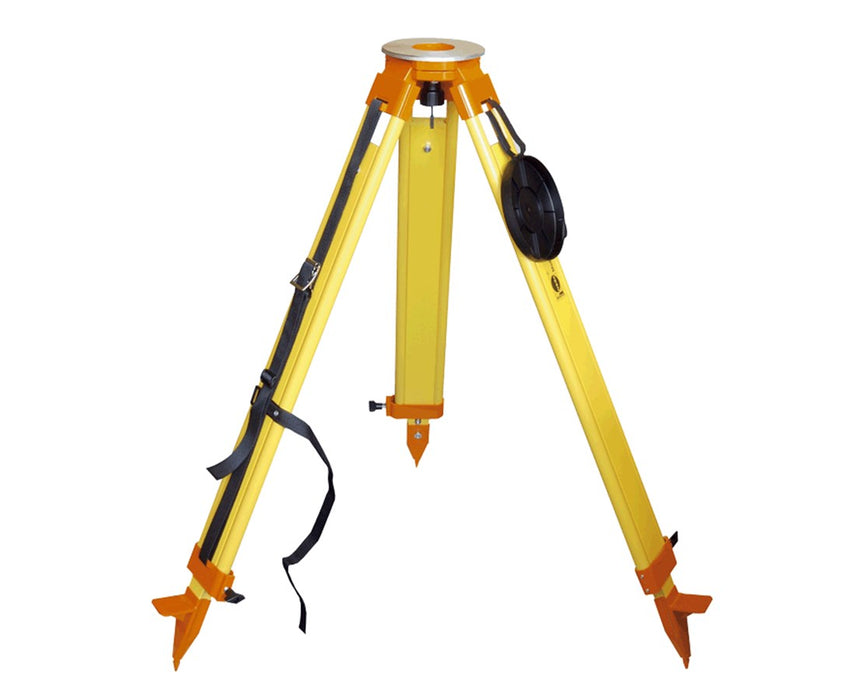 Surveyors' Grade Wooden Tripod with Screw Clamps