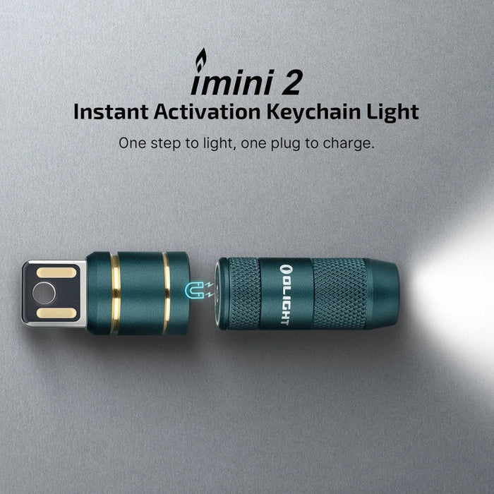 OLIGHT IMINI2DB imini 2 Rechargeable Mini Flashlight - Dream Blue