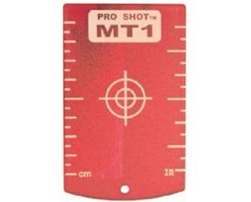 MT1 Magnetic Laser Ceiling Target for Lasers