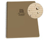 Maxi All-Weather Side Spiral Notebook Tan