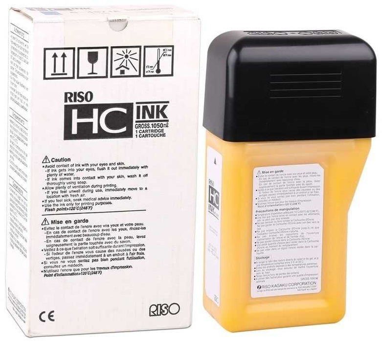 New, Pre-Owned - Risograph S-4673 Yellow Ink Tank