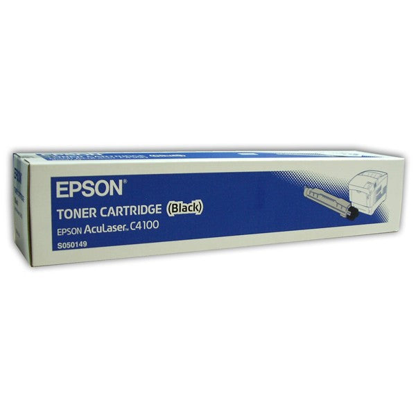 New, Pre-Owned - Epson C4100 Black Laser Toner Cartridge, S050149