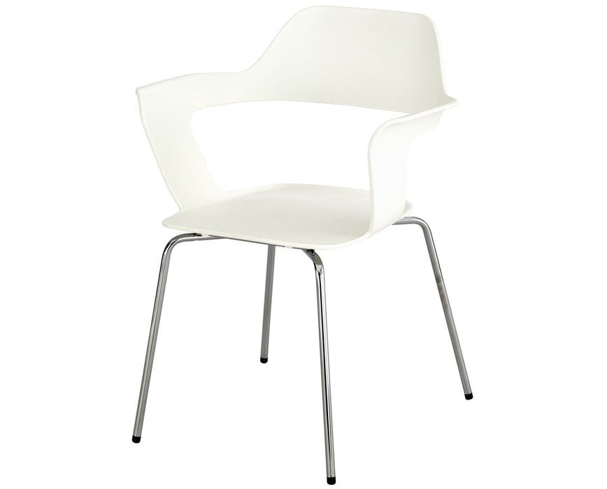 Bandi Shell Stack Chair (Qty. 2) White