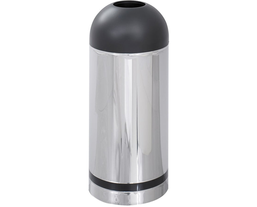 Stainless Steel Open Top Trash Can