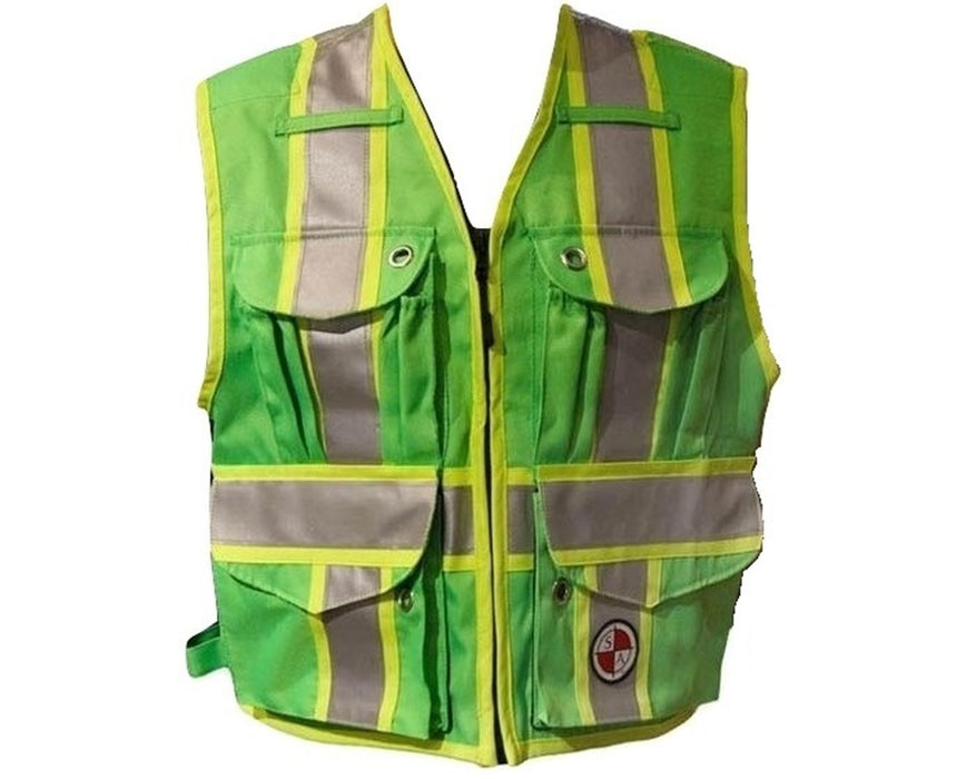 Heavy Duty Party Chief Surveyors Vest — Tiger Supplies