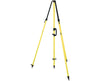 Fixed-Height GPS Antenna Tripod with 2m Center Staff Yellow