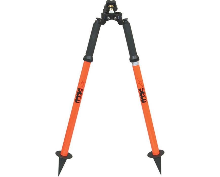 Original Thumb Release Mini Survey Bipod Fluorescent Orange