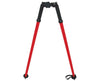 Crain Thumb Release Aluminum Survey Bipod, Red