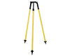 Crain Thumb Release Aluminum Survey Tripod, Yellow