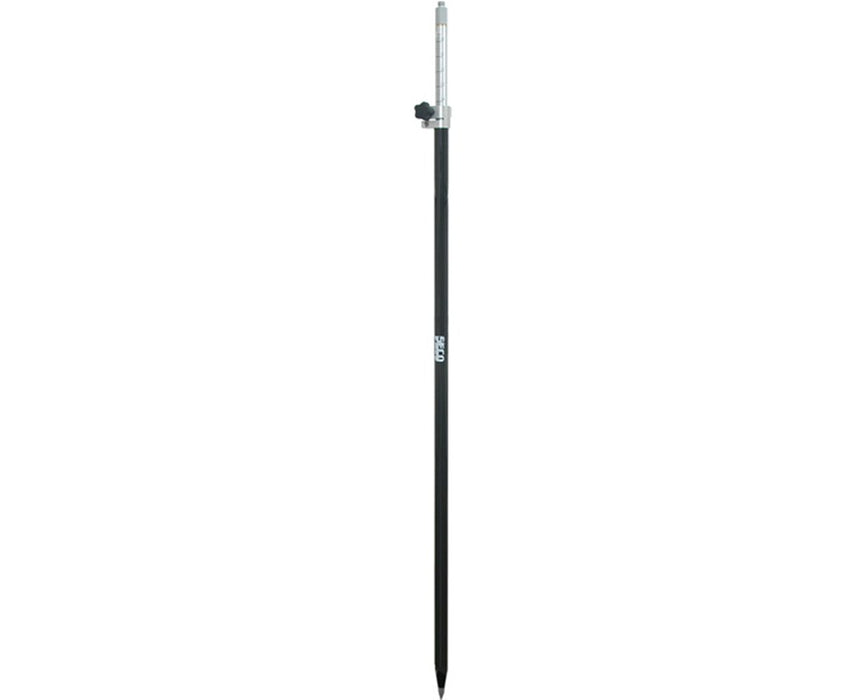 2.6-Meter Quick Change Carbon Fiber Prism Pole w/ Locking Pin (Metric)