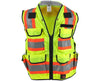 8265-Series Class 2 Surveyors Utility Vest Fluorescent Yellow Large