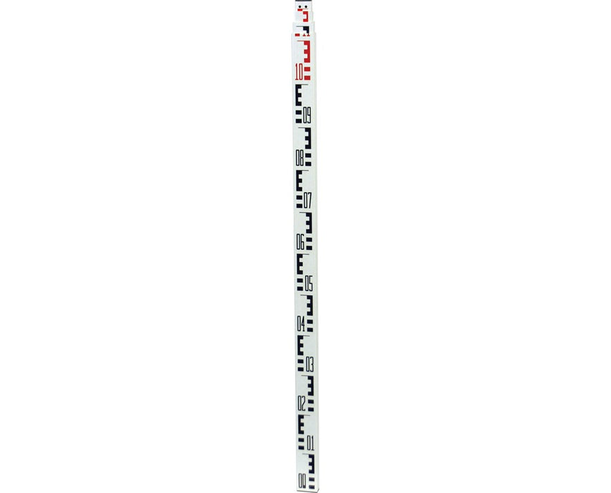 5 m Crain Rectangular CR Fiberglass Leveling Rod, Philly Metric