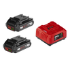 SKIL CB5197B-21 PWR CORE 20™ 2X2.0Ah Battery and Charger Starter Kit
