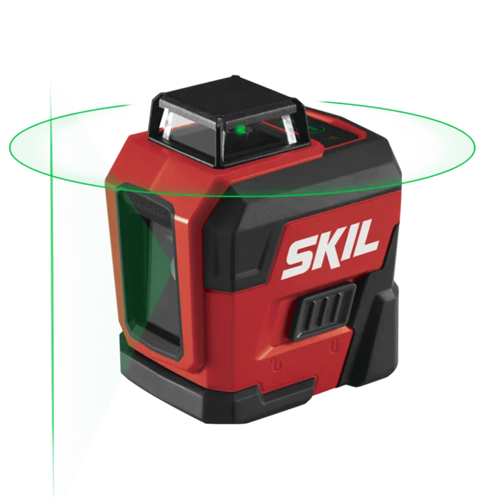 SKIL LL9322G-01 Self-leveling 360 Degree Green Cross Line Laser w/ Tripod