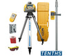 HV101 Self-Leveling Rotary Laser w/ HR320 Receiver, Tripod & Rod (10ths), w/ Tripod Case