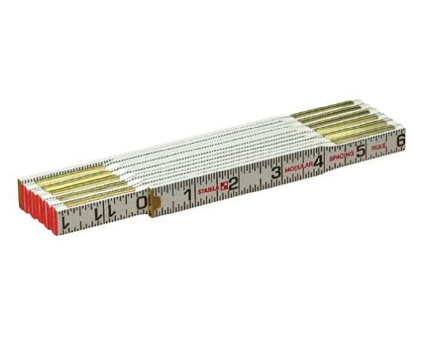 Type 600 Flat Scale Wooden Folding Ruler — Tiger Supplies