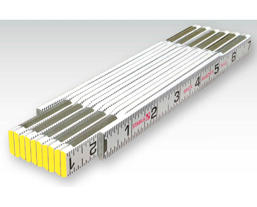 Type 600 Flat Scale Wooden Folding Ruler — Tiger Supplies