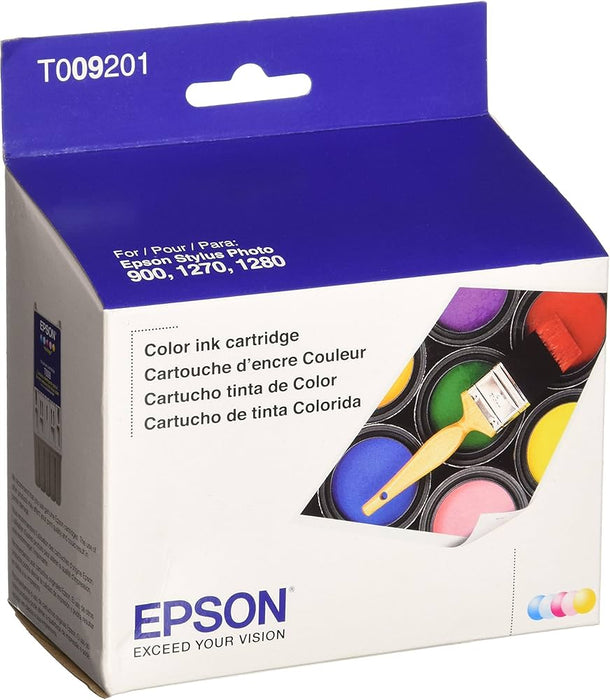 New, Pre-Owned - Epson T009 Standard-Yield Color Ink Cartridge, T009201