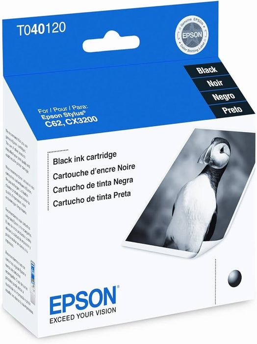 New, Pre-Owned - Epson T040 Black UltraChrome Ink Cartridge, T040120