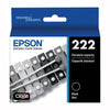 New, Pre-Owned - Epson T222 Black Claria Ink Cartridge, T222120-S