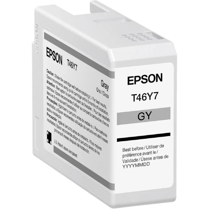 New, Pre-Owned - Epson T46Y7 Standard Yield GRAY Ink Cartridge