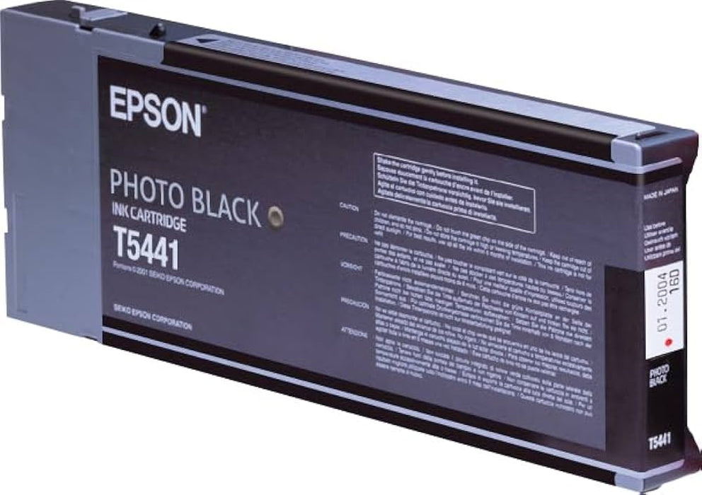 New, Pre-Owned - Epson T5441 High-Yield Photo Black 220ml Ink Cartridge, T544100