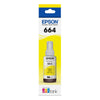 New, Pre-Owned - Epson (664) Ultra High-Yield Yellow Ink Bottle, T664420-S