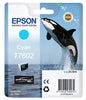 New, Pre-Owned - Epson Whale T7602 Cyan Ink Cartridge