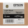 New, Pre-Owned - Epson 80ml UltraChrome HD Light Black Ink Cartridge, T850700