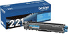 New, Pre-Owned - Brother TN-221 Standard-Yield Cyan Toner Cartridge, TN221C
