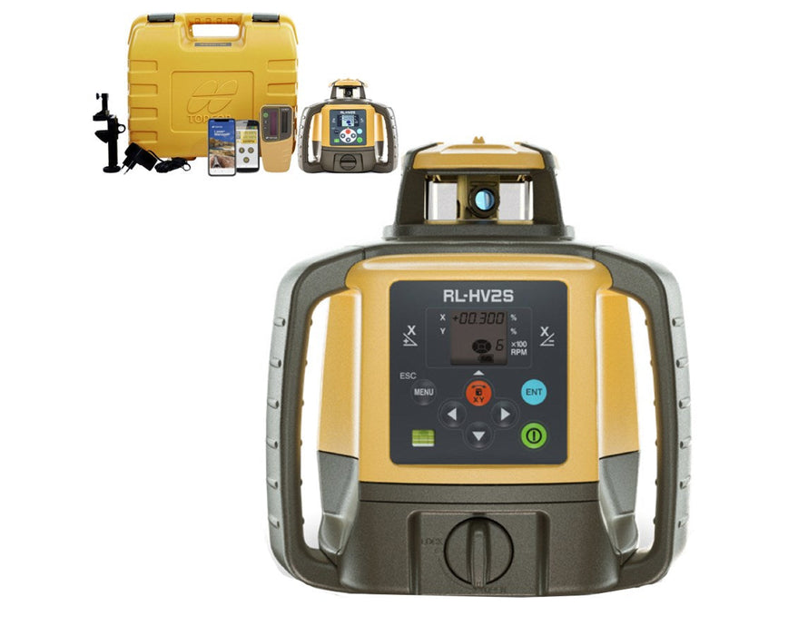 Topcon RL-HV2S Dual Grade Laser w/ Receiver