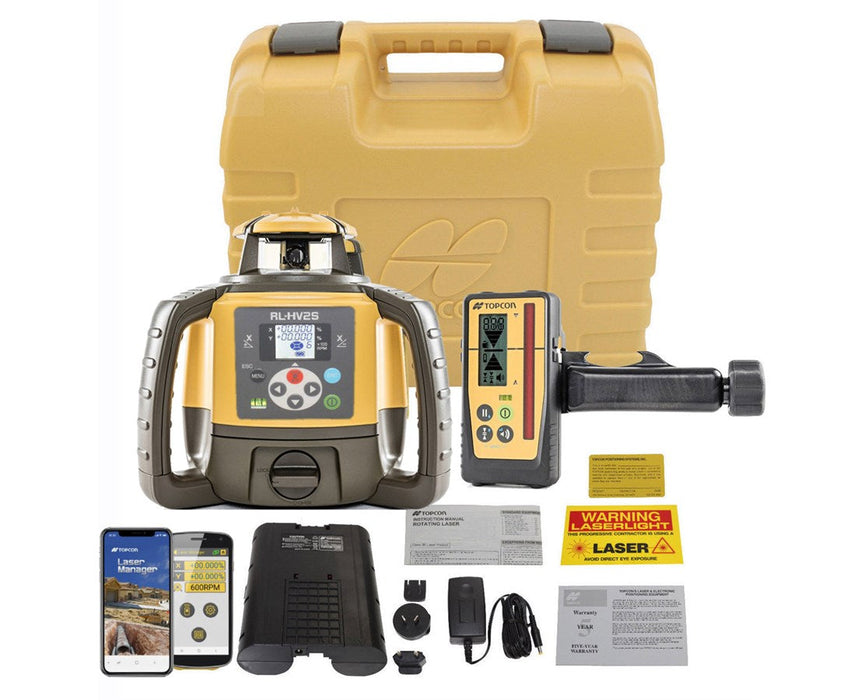Topcon RL-HV2S Dual Grade Laser w/ Receiver