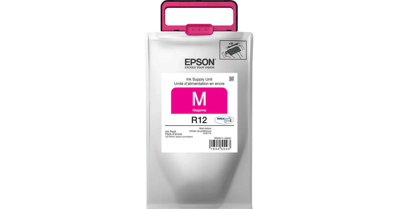 New, Pre-Owned - Epson R12 Standard Yield Magenta Ink Cartridge, TR12320