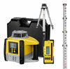 GeoMax Zone60 HG Dual Grade Laser w/ZRP105 Pro Laser Receiver, Tripod & 9' Grade Rod Tenths