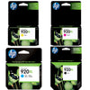 New, Pre-Owned - HP New, Pre-Owned - 920XL Black, Cyan, Magenta & Yellow Ink Cartridges