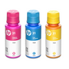 New, Pre-Owned - HP 31 Color Ink Cartridges Refills