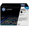 New, Pre-Owned - HP 642A High Yield Black LaserJet Toner Cartridge, CB400A