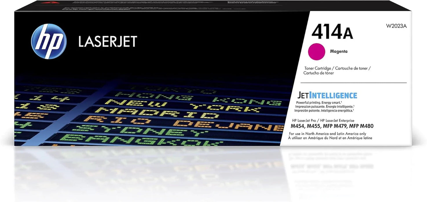 New, Pre-Owned - HP 414A High Yield Magenta Toner Cartridge, W2023A