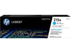 New, Pre-Owned - HP 215A Standard Yield Cyan Toner Cartridge, W2311A