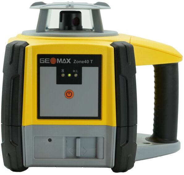 GeoMax Zone40 T - One-Button Self-Leveling Laser Level w/ZRB90 Basic Receiver - 6018642