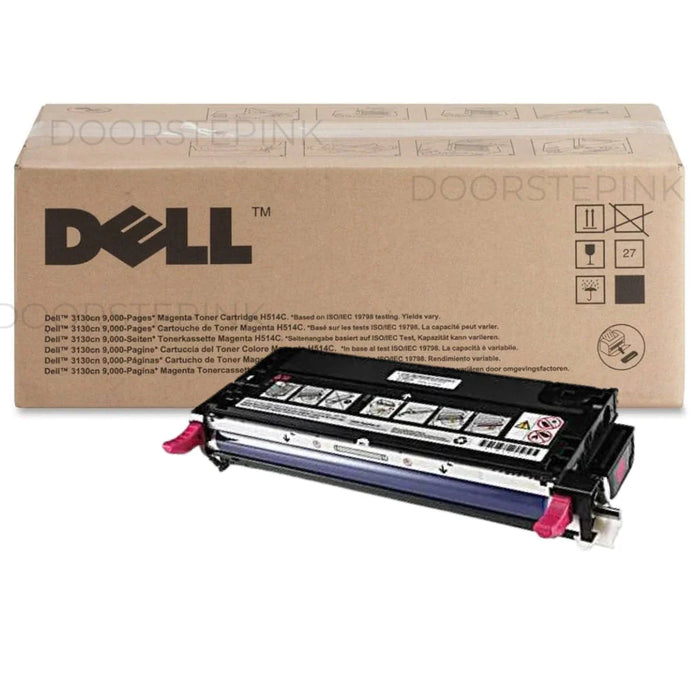 New, Pre-Owned - Dell H514C High Yield Magenta Toner Cartridge, 330-1200