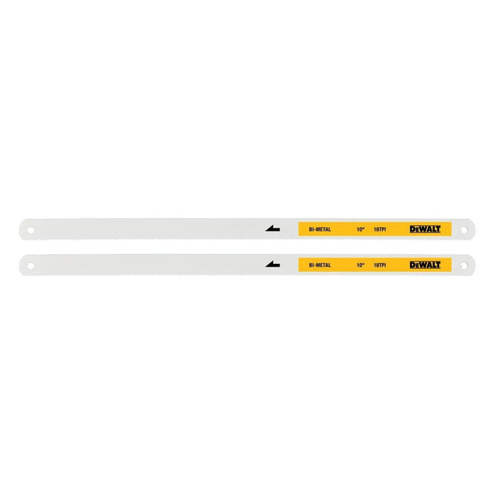 DeWalt DWHT20548 10" BIMTL Hacksaw Blade 18T