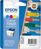 New, Pre-Owned - Epson T052 Stylus Colour Ink Cartridge, S020089/S020191
