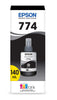 New, Pre-Owned - Epson 774 Black Ink Bottle, T774120-S
