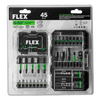 FLEX FAM10103-45 Impacks 45-Piece Impact Driver Bit Set