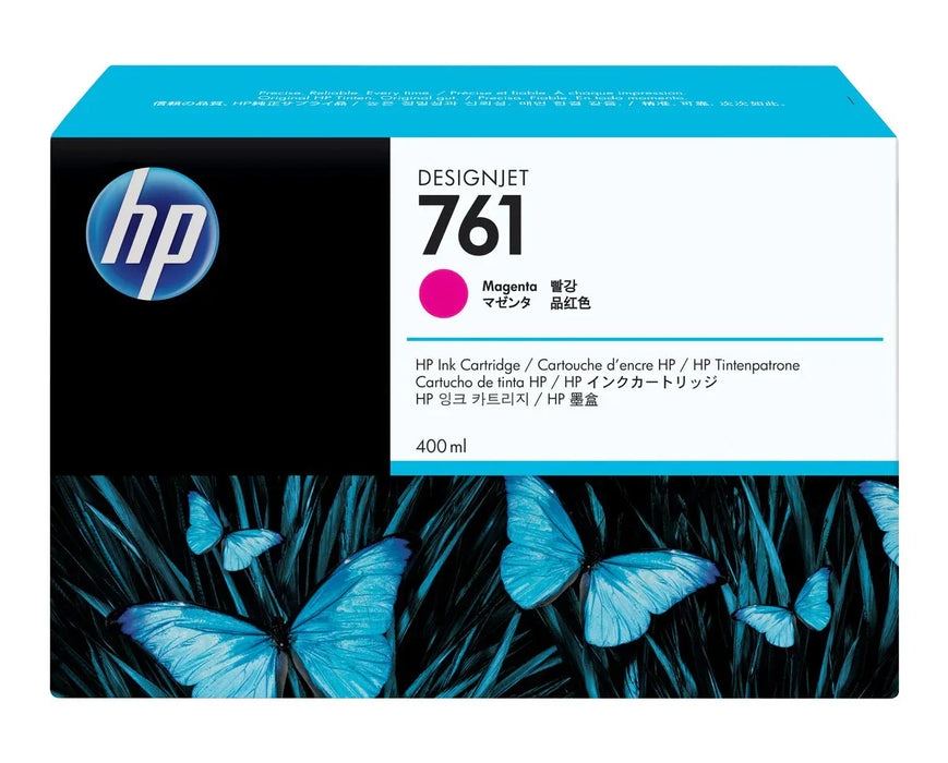 New, Pre-Owned - HP 761 400mL (CM993A) Magenta Ink Cartridge