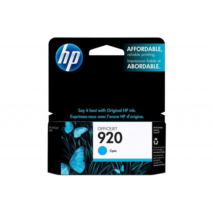 New, Pre-Owned - HP New, Pre-Owned - 920 (CH634AN) Cyan Ink Cartridge